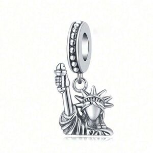 Silver Statue of Liberty Charm
